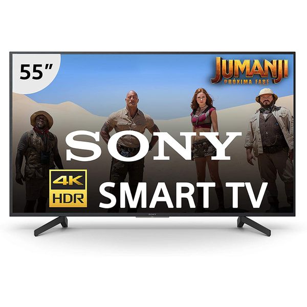Smart TV LED 55" 4K Ultra HD Sony KD-55X705G, Conversor Digital, 3 HDMI, 3 USB, Wi-fi
