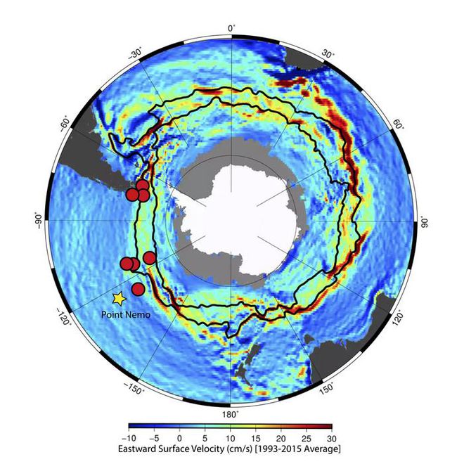 Com a Corrente Circumpolar Antártica mais rápida, há risco do derretimento do gelo aumentar (Imagem: Gisela Winckler/Columbia Climate School)