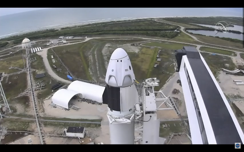 Mau tempo impede lançamento da NASA/SpaceX; nova tentativa no dia 30 de maio