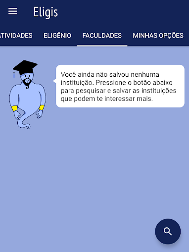 Inclua universidades na lista e receba mais informações (Imagem: André Magalhães/Captura de tela)