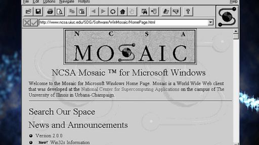 Mosaic, o navegador que revolucionou a web, completa 25 anos