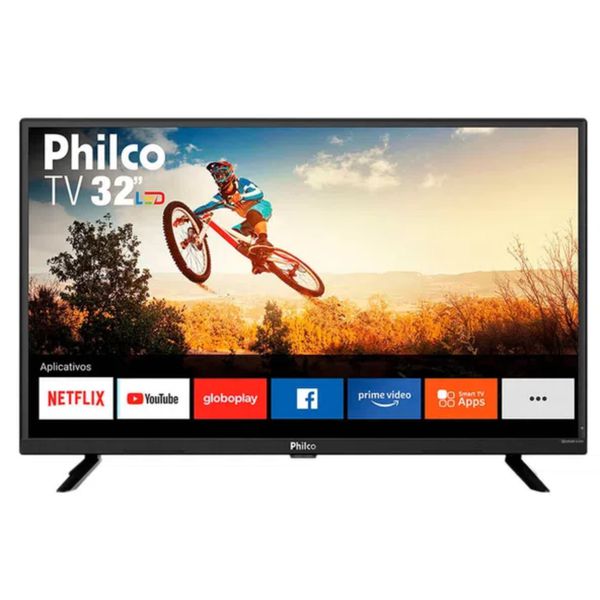 Smart TV Philco Led 32 Polegadas PTV32G52S Preto Bivolt