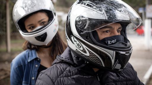 Uber estreia viagens de moto em Santo André