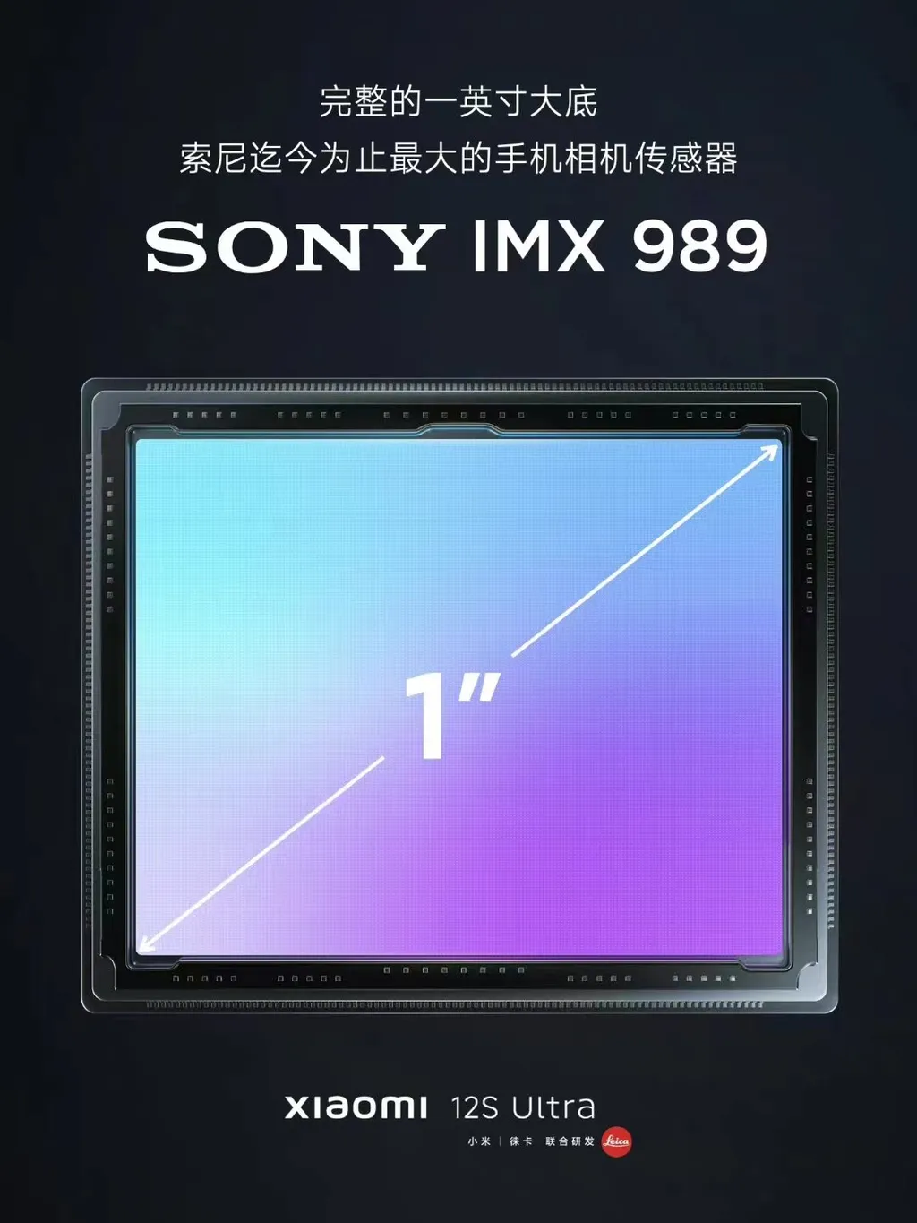 Teaser confirma Xiaomi 12S Ultra com maior sensor da Sony (Imagem: Reprodução/Xiaomi)