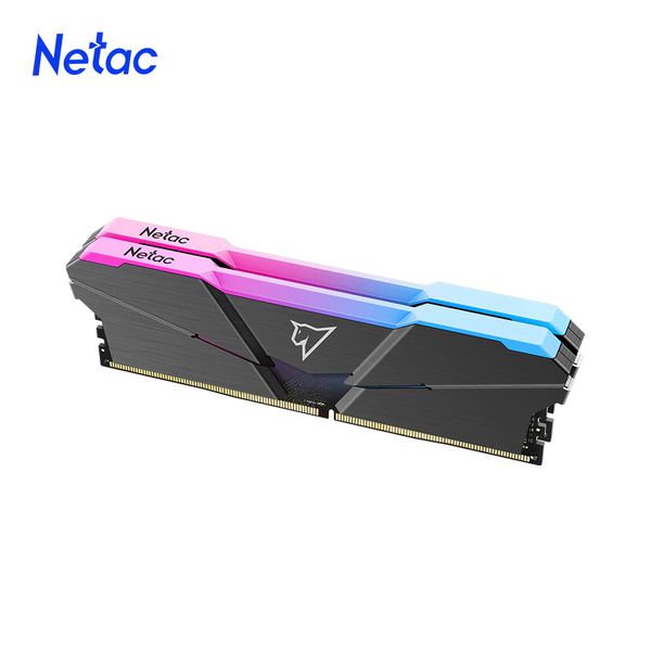 Memória DDR4 Netac 16GB (2x 8GB) 3200mhz RGB [INTERNACIONAL + CUPOM]