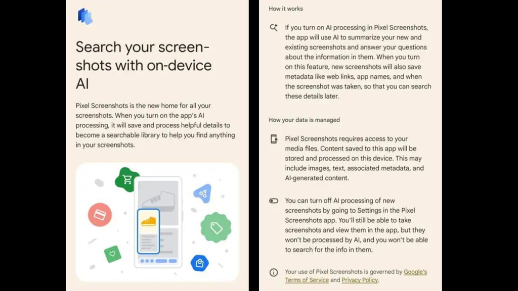 A tela Pixel Screenshot traz diversas informações sobre o uso do aplicativo (Imagem: Reprodução/Android Authority)
