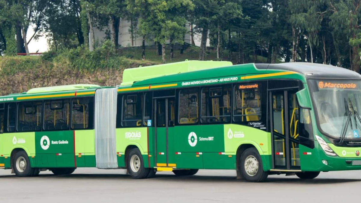 Goiânia Inova com a Primeira Frota de Ônibus Articulados a Biometano e Gás Natural do Brasil
