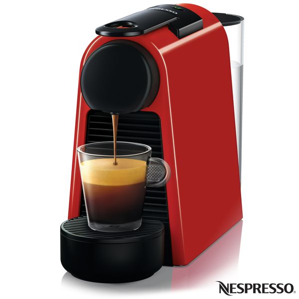 Cafeteira Nespresso Combo Essenza Mini Vermelho para Café Espresso - 220V