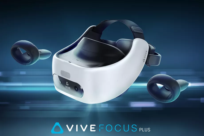 HTC revela o Vive Focus Plus com controles de movimento atualizados