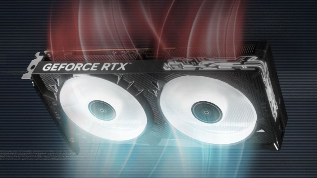 Imagem da GPU Galax RTX 5060