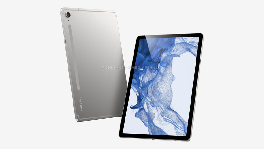 Galaxy Tab S9 FE deve manter identidade visual da família mas ter uma câmera traseira a menos