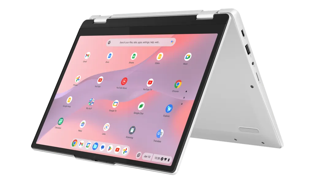 Chromebook tem amplas opções de performance (Imagem: Divulgação/Lenovo)