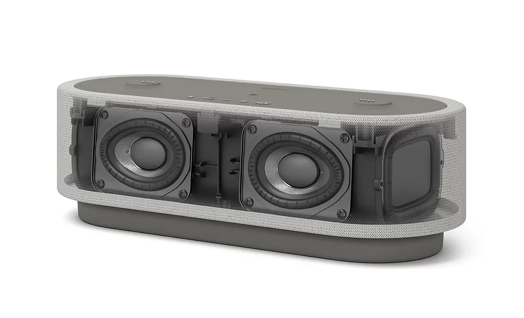 ・SONY HT-AX7， WH-1000XM5 Sony lança speaker portátil HT-AX7 com áudio espacial em módulos