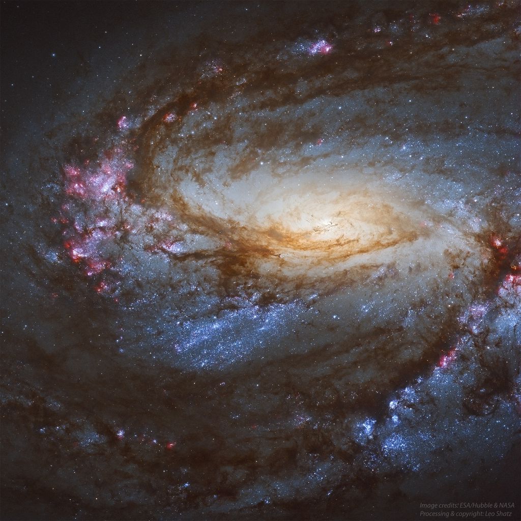 (Imagem: Reprodução/NASA/ESA/Hubble/Leo Shatz)
