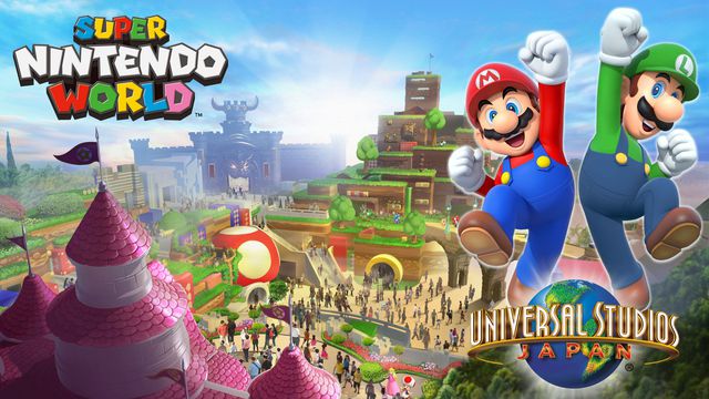 'Super Nintendo World', o parque de diversões da Nintendo, abrirá em 2020
