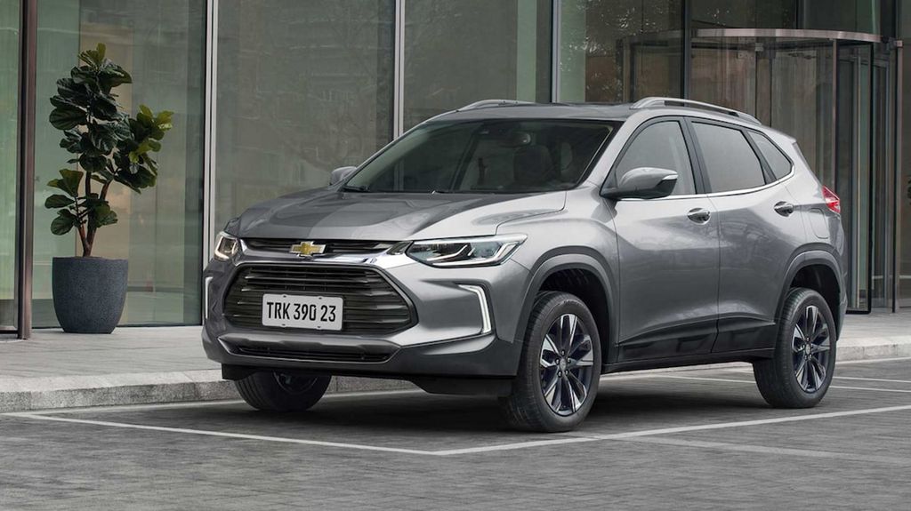 Chevrolet Tracker visto de frente
