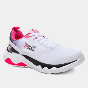 CUPOM EXCLUSIVO | Tênis Everlast Power Base Feminino - Branco+Rosa