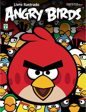 álbum de figurinhas angry birds