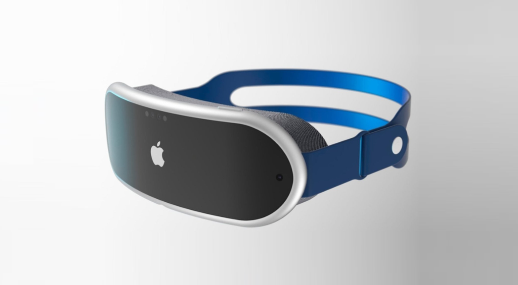 Conceito imagina design de óculos AR/VR da Apple, que será apresentado em 2022 (Imagem: Reprodução/Antonio De Rosa)