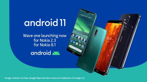 HMD Global libera Android 11 em mais dois celulares Nokia