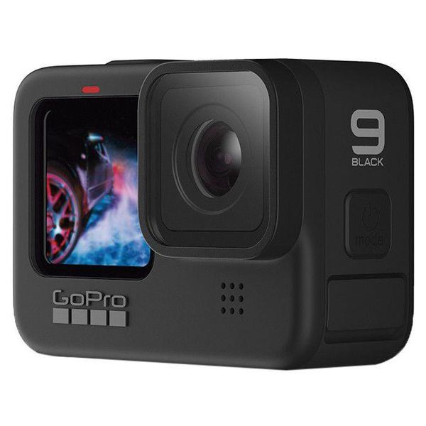 GoPro HERO9 Black 20MP Wi-Fi Bluetooth GPS - 2,27” à Prova de Água Transmissão ao Vivo