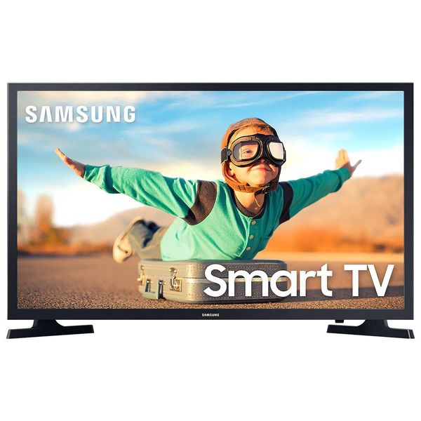 Smart TV LED 32" Samsung, 2 HDMI, 1 USB, Wi-Fi, HDR