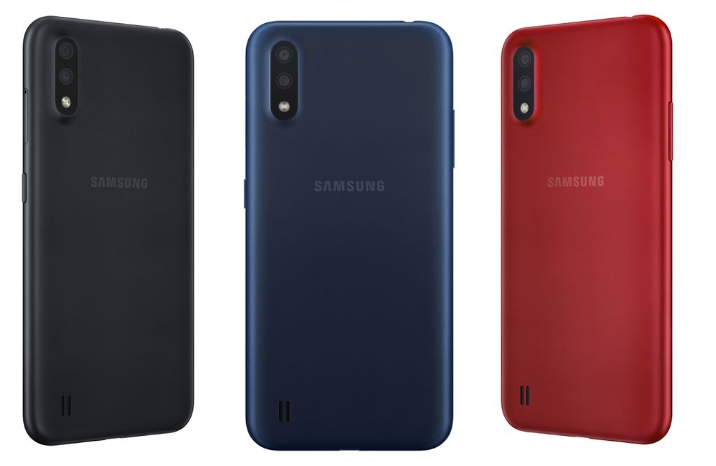 Galaxy A01 é um dos mais básicos da Samsung (Foto: Divulgação/Samsung) 