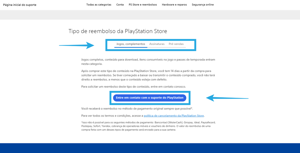Como pedir reembolso de jogos da PSN e do PlayStation Plus – Tecnoblog
