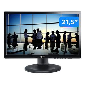 Monitor LG 22MP55PJ-B.AWZ 21,5” LED IPS Widescreen - Full HD HDMI Display Port Pivot Altura Inclinação [À VISTA]