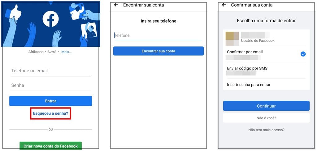 Como desativar ou recuperar Facebook antigo pelo celular - Canaltech