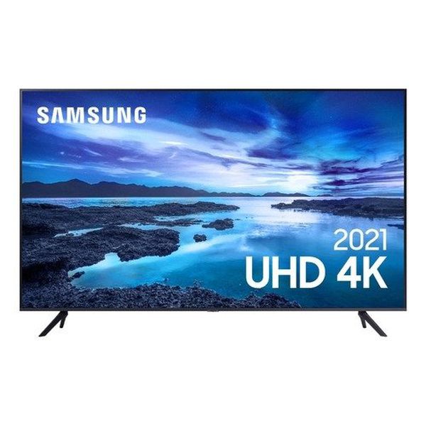 Samsung Smart Tv 70" Uhd 4k 70au7700, Processador Crystal 4k, Tela Sem Limites, Visual Livre De Cabos, Alexa Built In [APP + CUPOM + BOLETO]