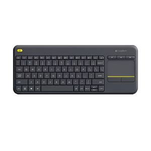 Teclado Touch Keyboard K400 Plus Logitech, Cinza [CUPOM]