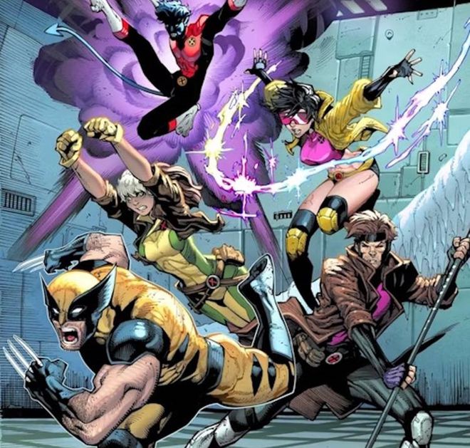 Vampira terá a companhia de Wolverine, Jubileu, Noturno e Gambit no mesmo time (Imagem: Reprodução/Marvel Comics)