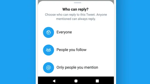 Twitter testa recurso que limita quem pode responder aos seus tuítes