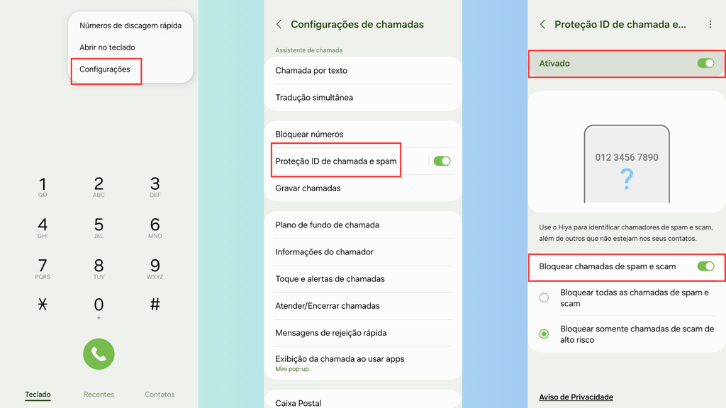 Como bloquear chamadas indesejadas em celulares da Samsung (Imagem: Captura de tela/Bruno De Blasi/Canaltech)