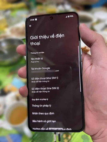 Pixel 8 Pro vazamento