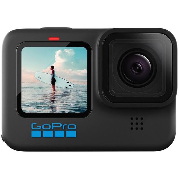 GoPro Hero 10 Black 23MP 5,3K Wi-Fi Bluetooth - 2,27” à Prova de Água [APP + CLIENTE OURO + CUPOM]