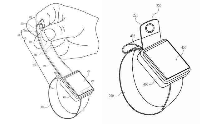 Patente da Apple mostra esquema de câmera no Watch (Foto: Reprodução)