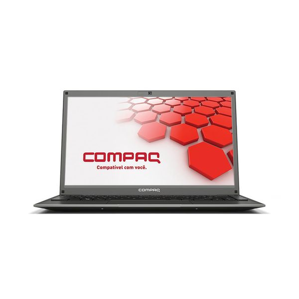 Notebook Compaq Presario 435 Intel® Core™ i3 Linux 4GB 240GB SSD 14" - Cinza