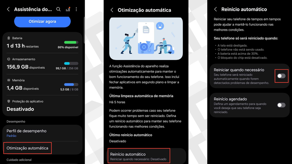 Passos para automatizar a exclusão do cache no Android