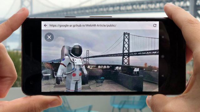 Google vai usar realidade aumentada no Chrome