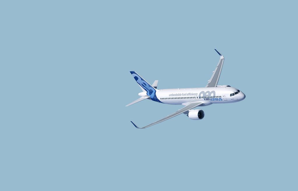 O A320 impulsionou as vendas da Airbus em 2021 (Imagem: Divulgação/Airbus)
