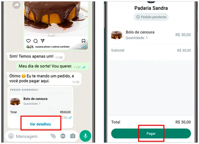 Como pagar compras e produtos pelo WhatsApp