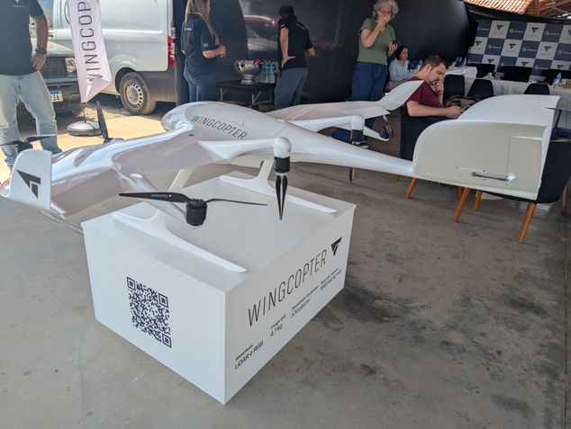 Drone de entrega Wingcopter 198
