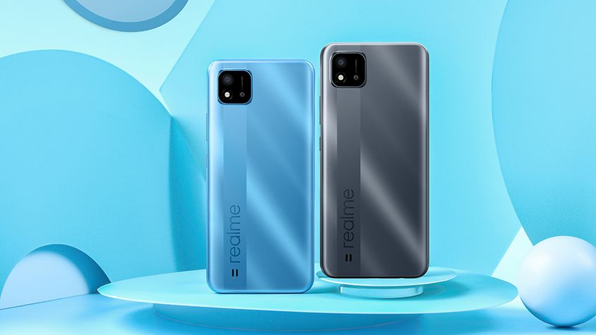 Realme C20: render oficial