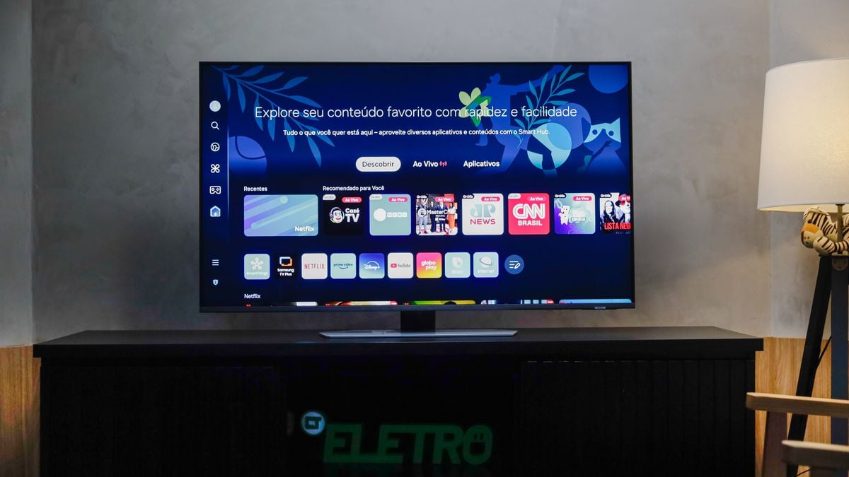 TV Samsung de 50 polegadas e 144 Hz por apenas R$ 3.704 em promoção imperdível