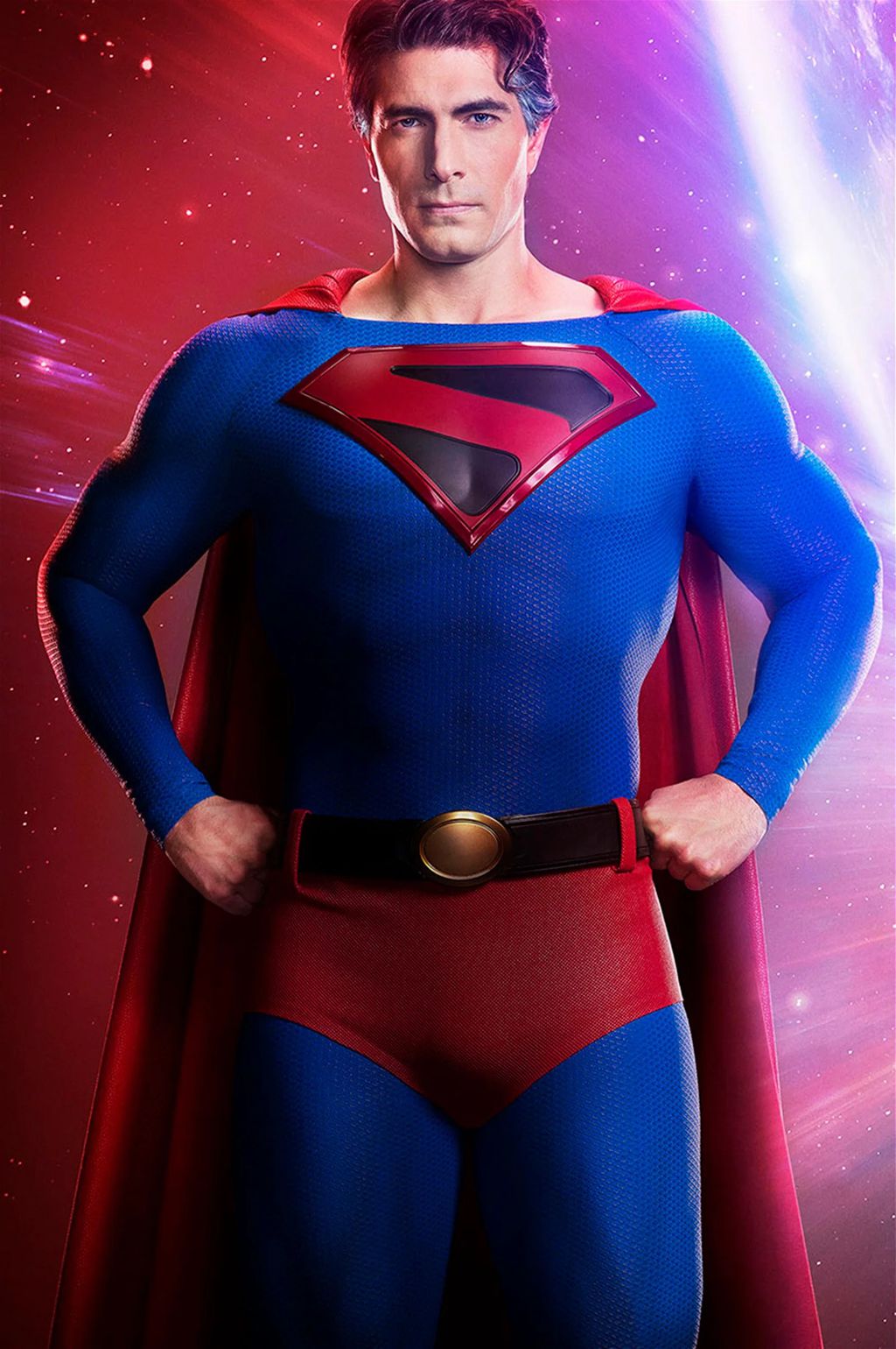 Uma excelente versão do uniforme do Superman em uma série da CW (Imagem: Divulgação/CW)