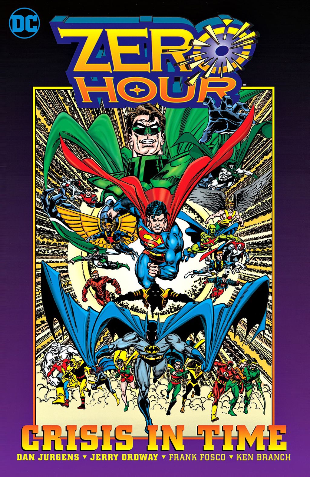Evento de impacto da DC Comics: Zero Hora: Crise no Tempo (Imagem: Reprodução/DC Comics)