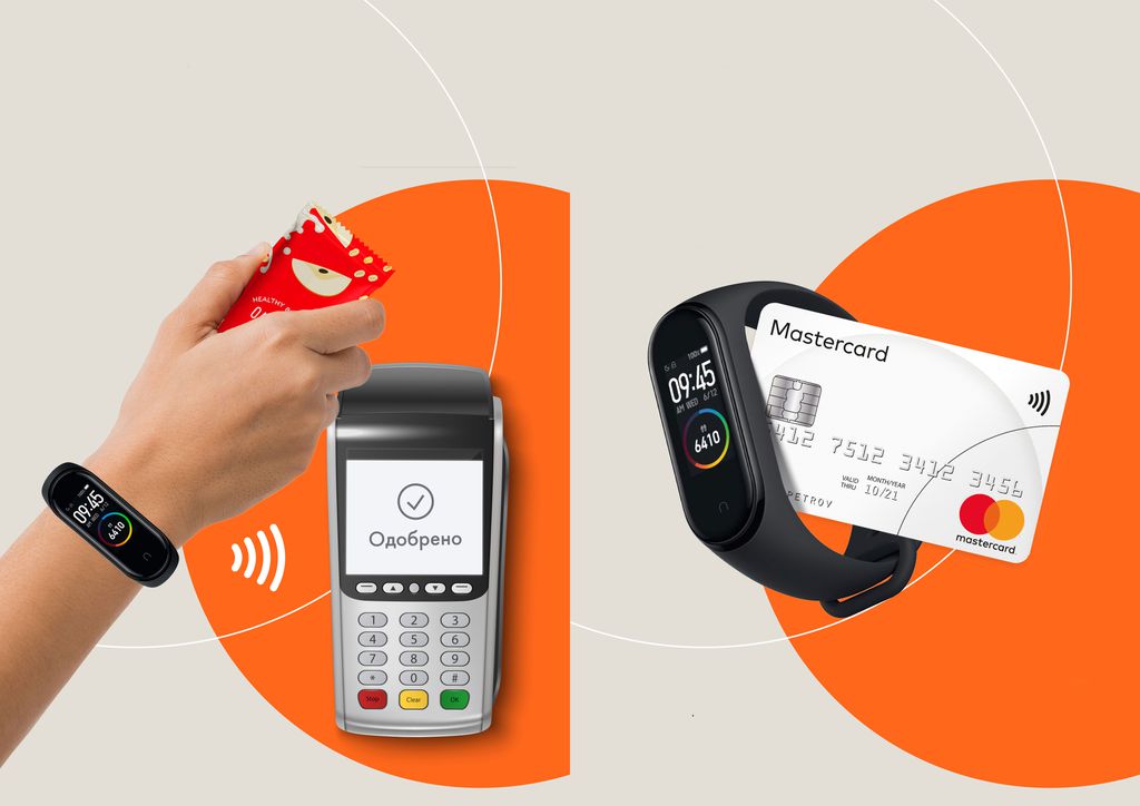 Recurso NFC é usado na Mi Band 4 para pagamentos por aproximação (imagem: Xiaomi)