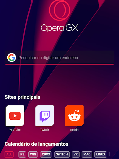 Opera GX: Seu navegador Gaming – Apps no Google Play